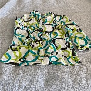 Ann Taylor Size 14 Petite Button Up Blouse